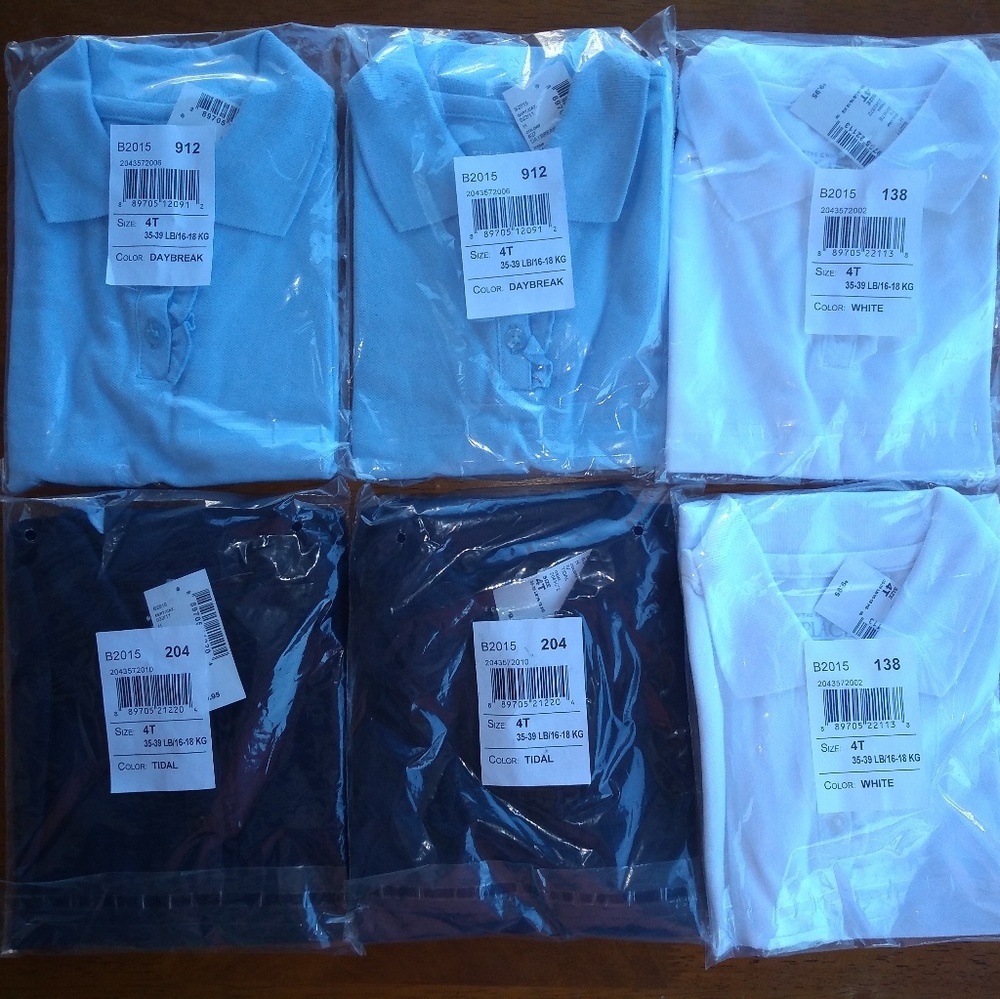 Girl Uniform Shirts